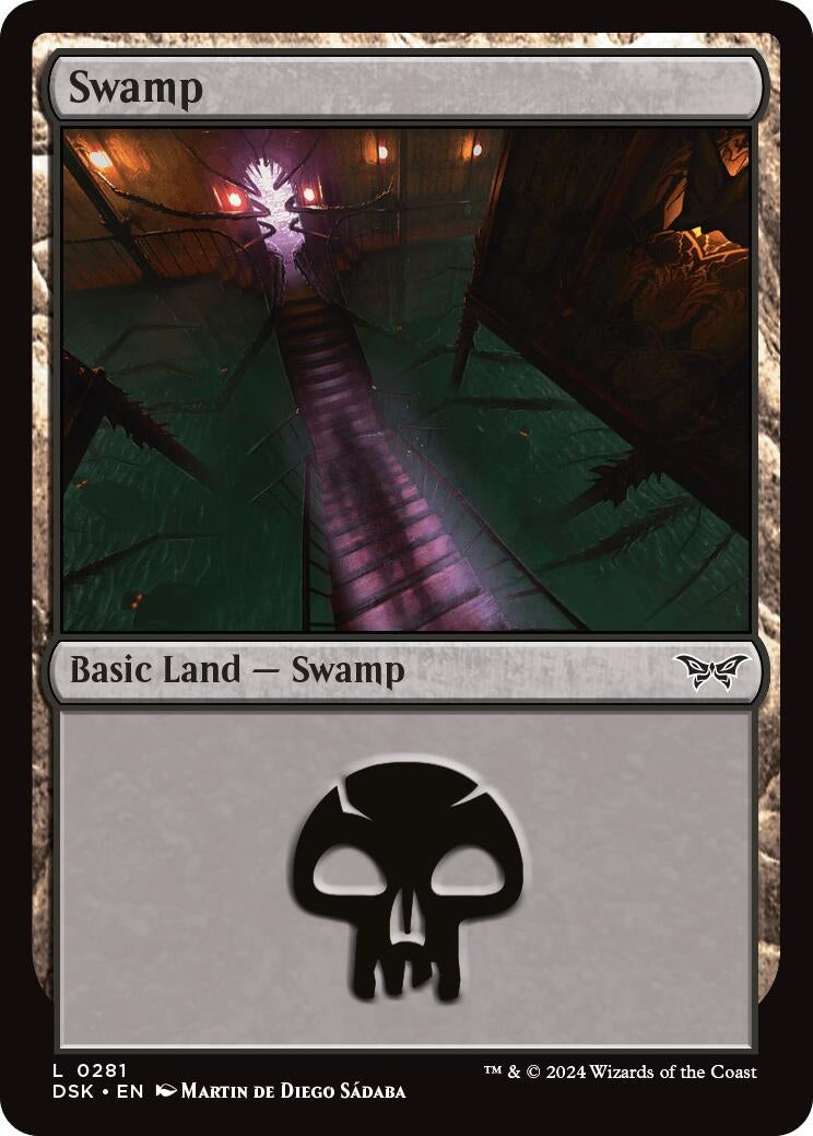Image for Swamp (0281) (281) [Duskmourn: House of Horror] - Magic: The Gathering