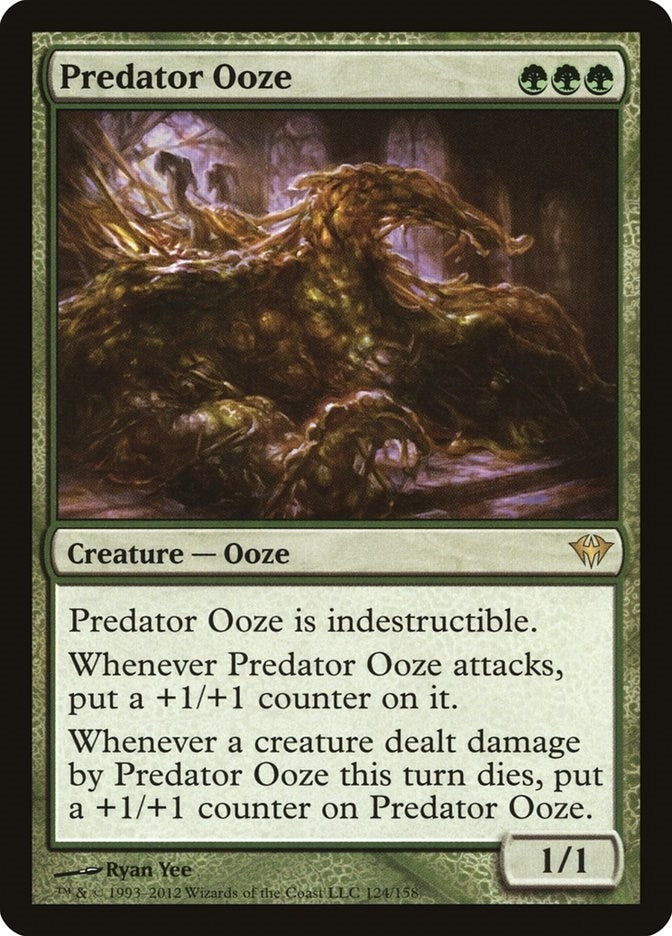 Image for Predator Ooze (124) [Dark Ascension] - Magic: The Gathering