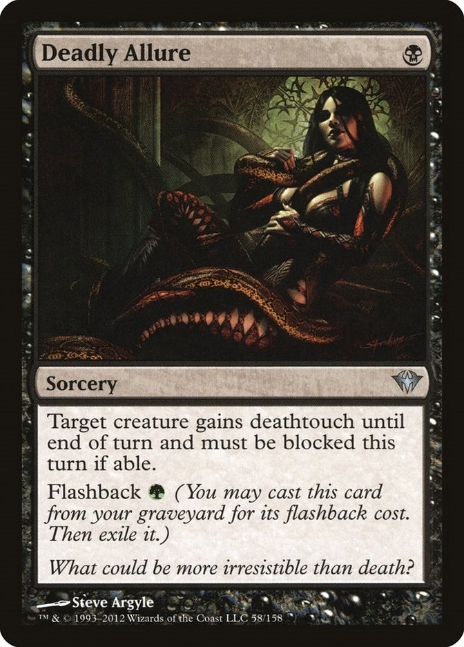 Image for Deadly Allure (58) [Dark Ascension] - Magic: The Gathering