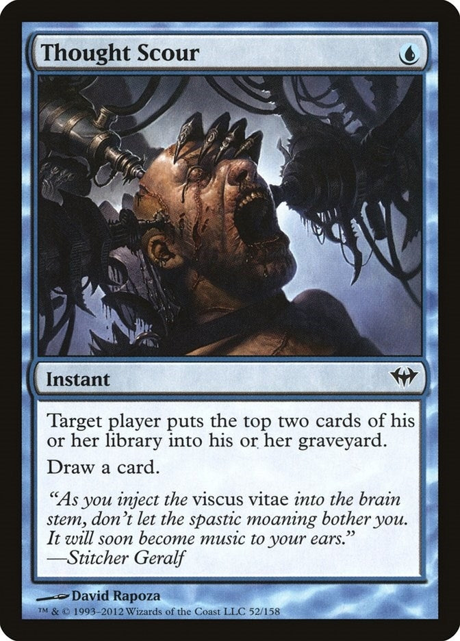 Image for Thought Scour (52) [Dark Ascension] - Magic: The Gathering