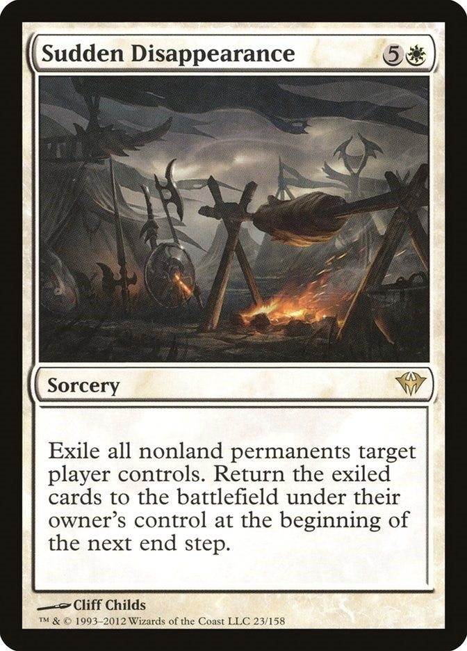 Image for Sudden Disappearance (23) [Dark Ascension] - Magic: The Gathering