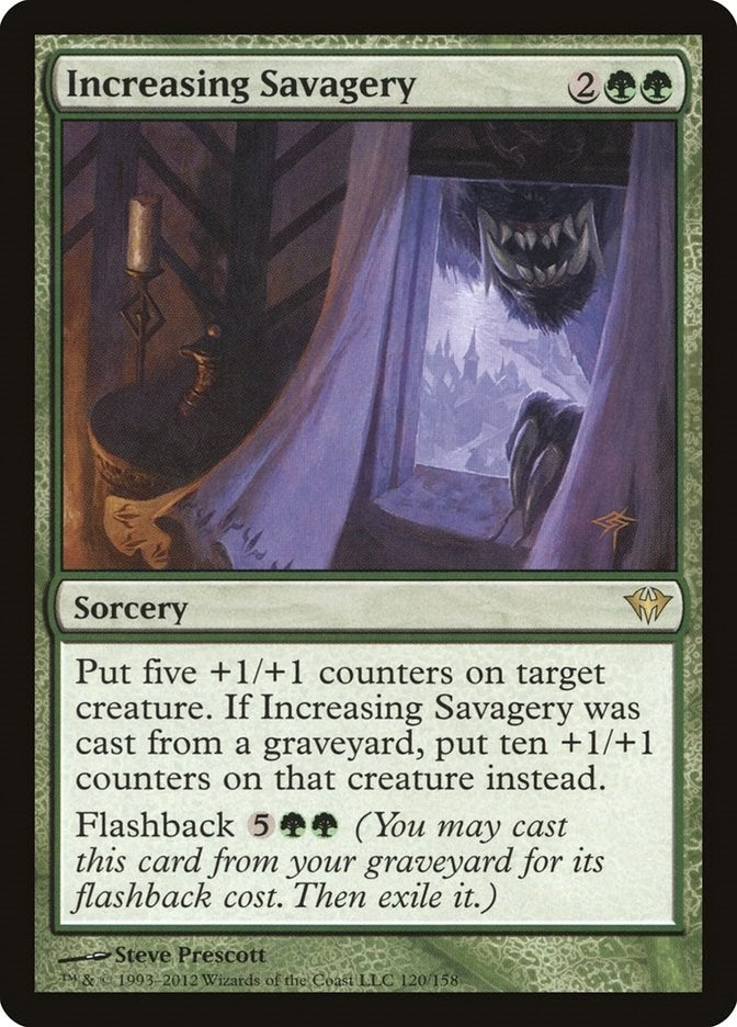 Image for Increasing Savagery (120) [Dark Ascension] - Magic: The Gathering