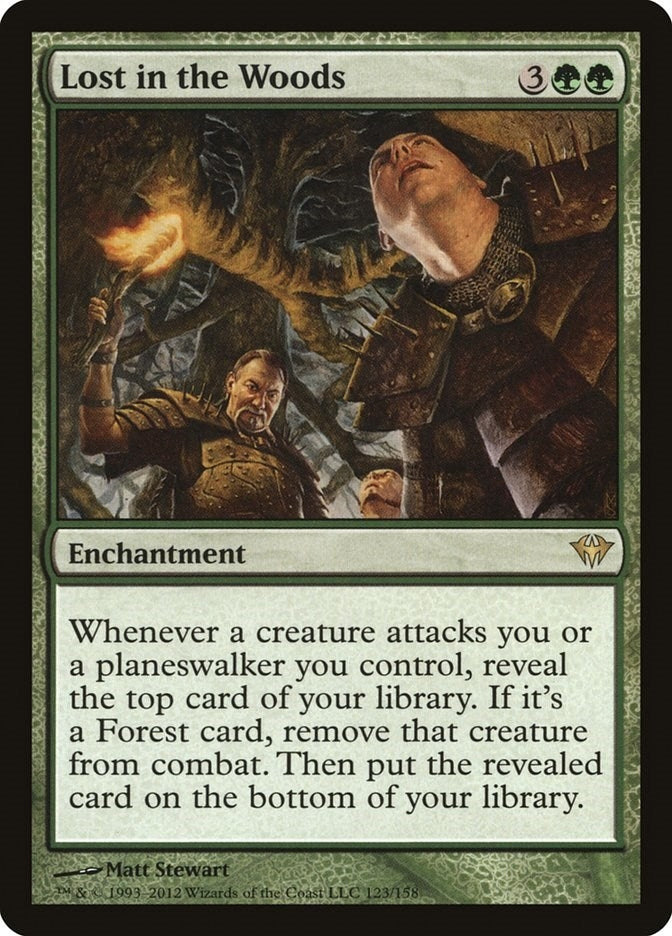 Image for Lost in the Woods (123) [Dark Ascension] - Magic: The Gathering
