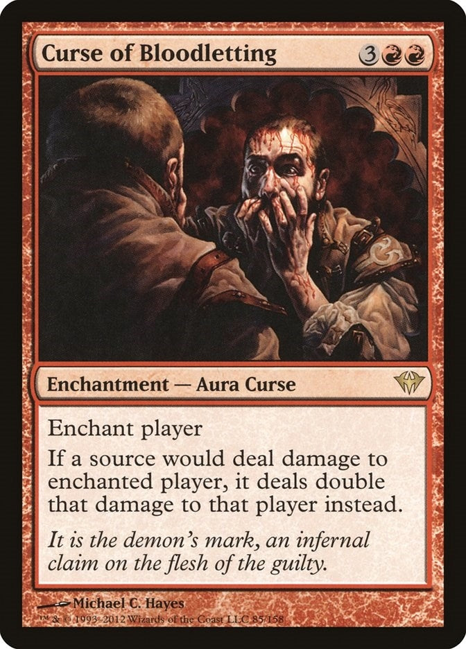 Image for Curse of Bloodletting (85) [Dark Ascension] - Magic: The Gathering