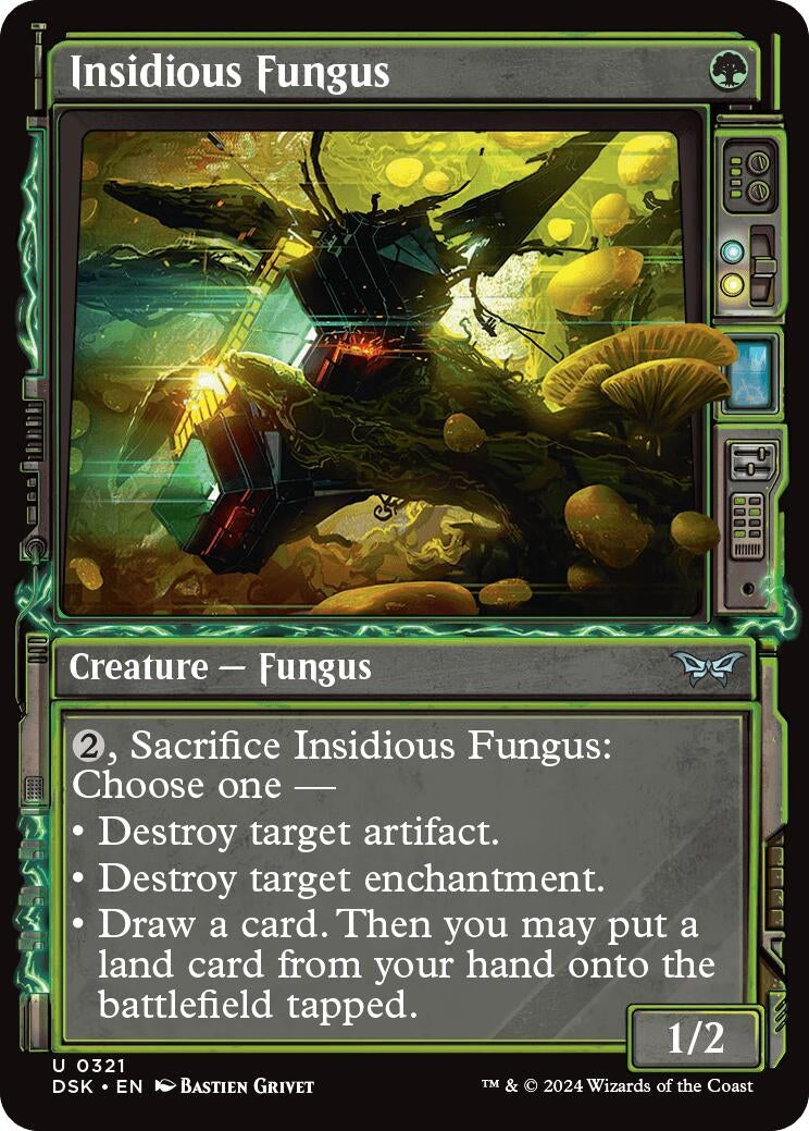 Image for Insidious Fungus (Showcase) (321) [Duskmourn: House of Horror] - Magic: The Gathering