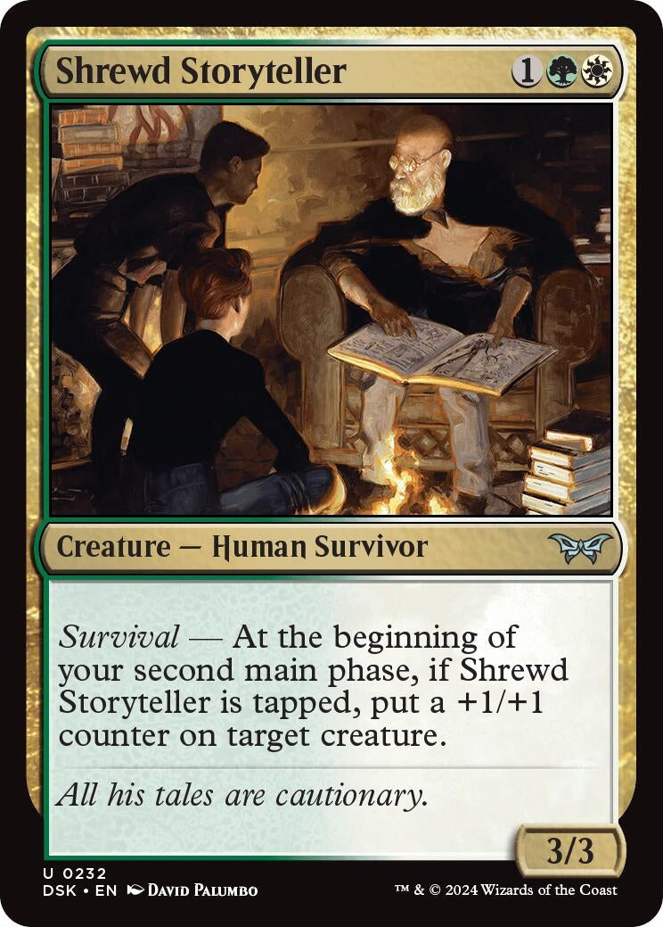 Image for Shrewd Storyteller (232) [Duskmourn: House of Horror] - Magic: The Gathering