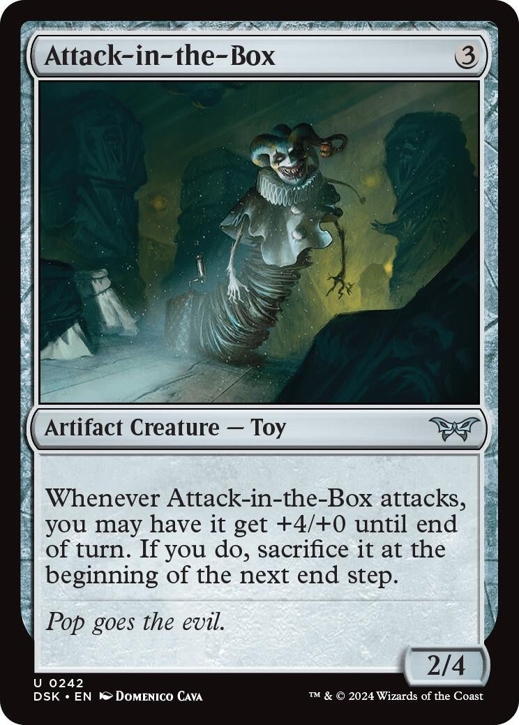 Image for Attack-in-the-Box (242) [Duskmourn: House of Horror] - Magic: The Gathering