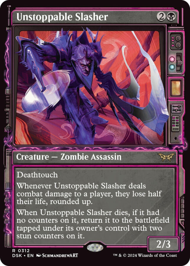Image for Unstoppable Slasher (Showcase) (312) [Duskmourn: House of Horror] - Magic: The Gathering