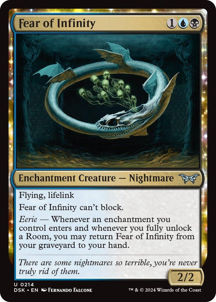 Image for Fear of Infinity (214) [Duskmourn: House of Horror] - Magic: The Gathering
