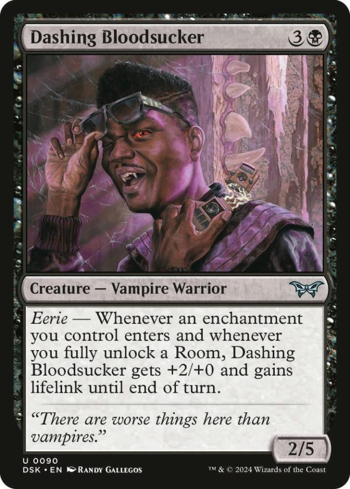 Image for Dashing Bloodsucker (90) [Duskmourn: House of Horror] - Magic: The Gathering