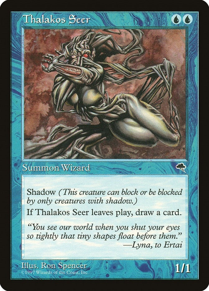 Image for Thalakos Seer (94) [Tempest] - Magic: The Gathering