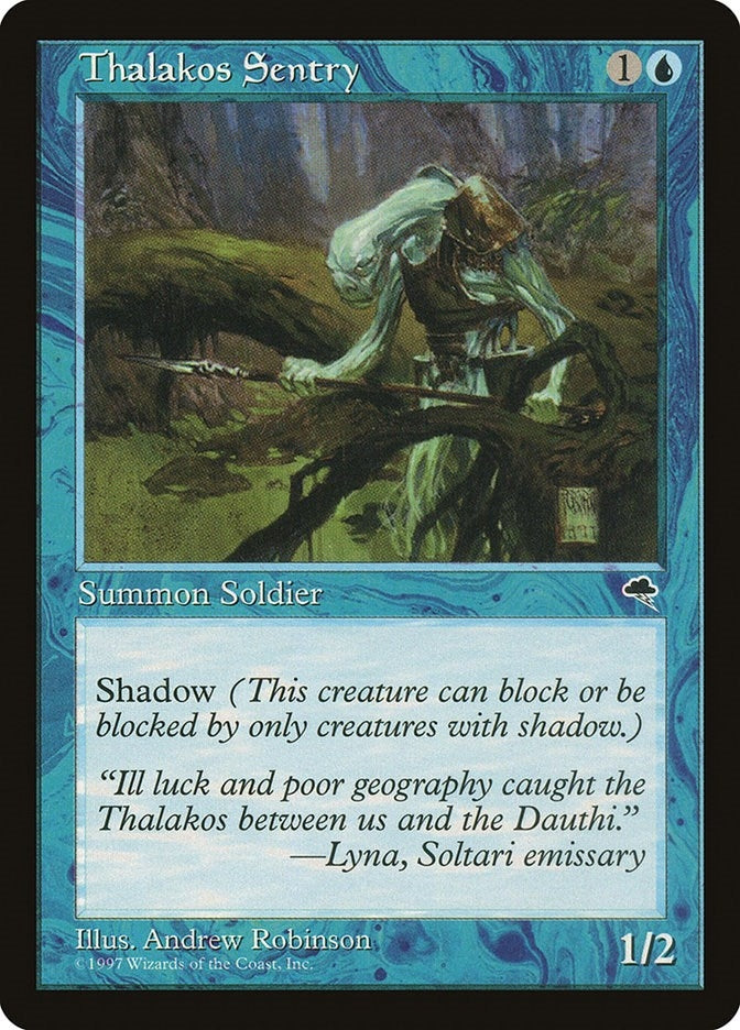 Image for Thalakos Sentry (95) [Tempest] - Magic: The Gathering