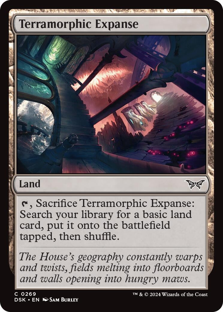 Image for Terramorphic Expanse (269) [Duskmourn: House of Horror] - Magic: The Gathering