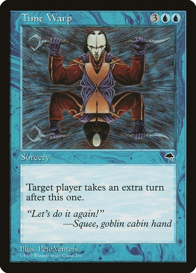 Image for Time Warp (97) [Tempest] - Magic: The Gathering