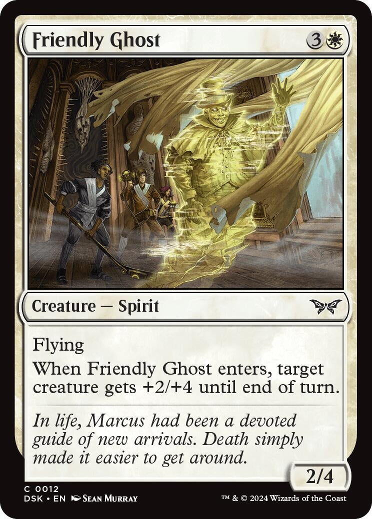 Image for Friendly Ghost (12) [Duskmourn: House of Horror] - Magic: The Gathering