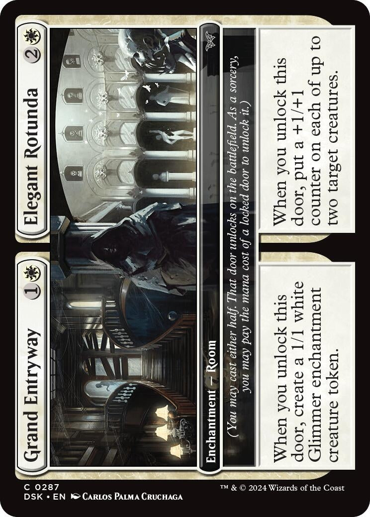 Image for Grand Entryway // Elegant Rotunda (0287) (287) [Duskmourn: House of Horror] - Magic: The Gathering