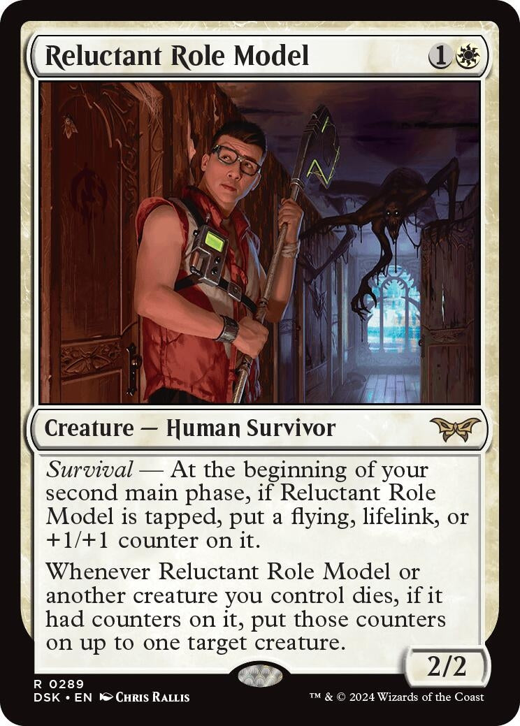 Reluctant Role Model (0289) (289) [Duskmourn: House of Horror]