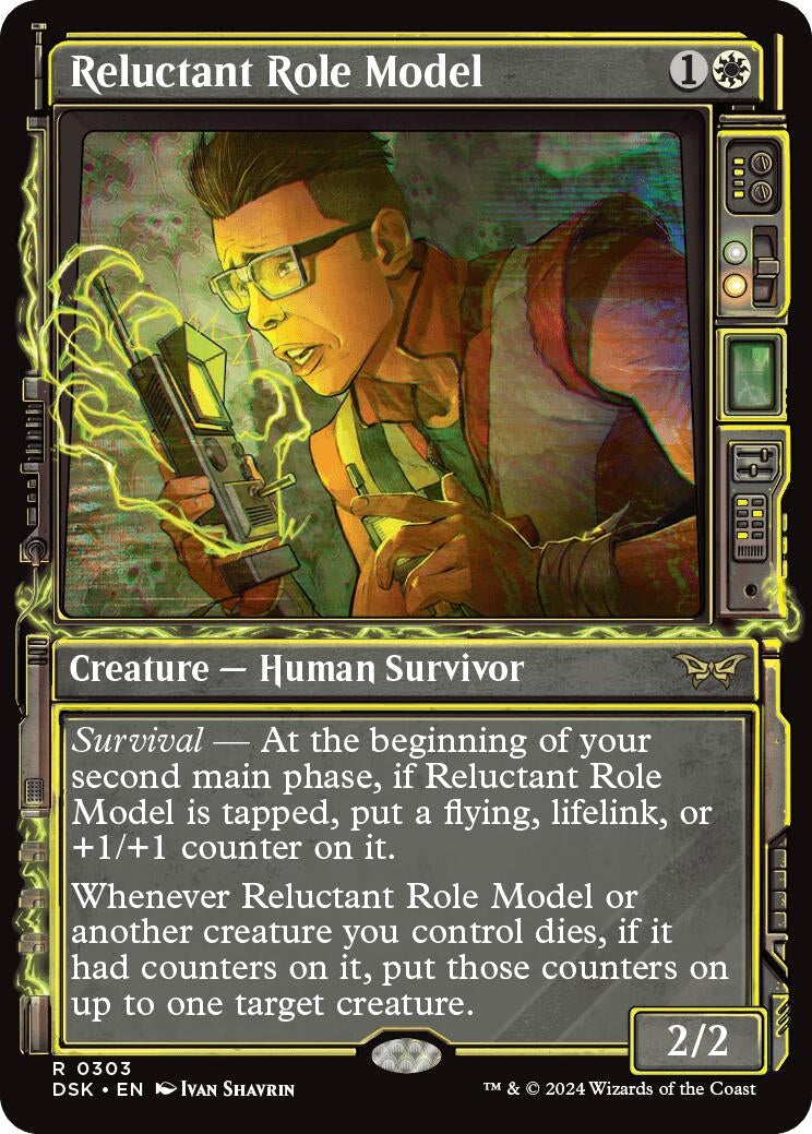 Image for Reluctant Role Model (Showcase) (303) [Duskmourn: House of Horror] - Magic: The Gathering