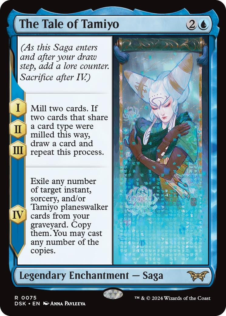 Image for The Tale of Tamiyo (75) [Duskmourn: House of Horror] - Magic: The Gathering