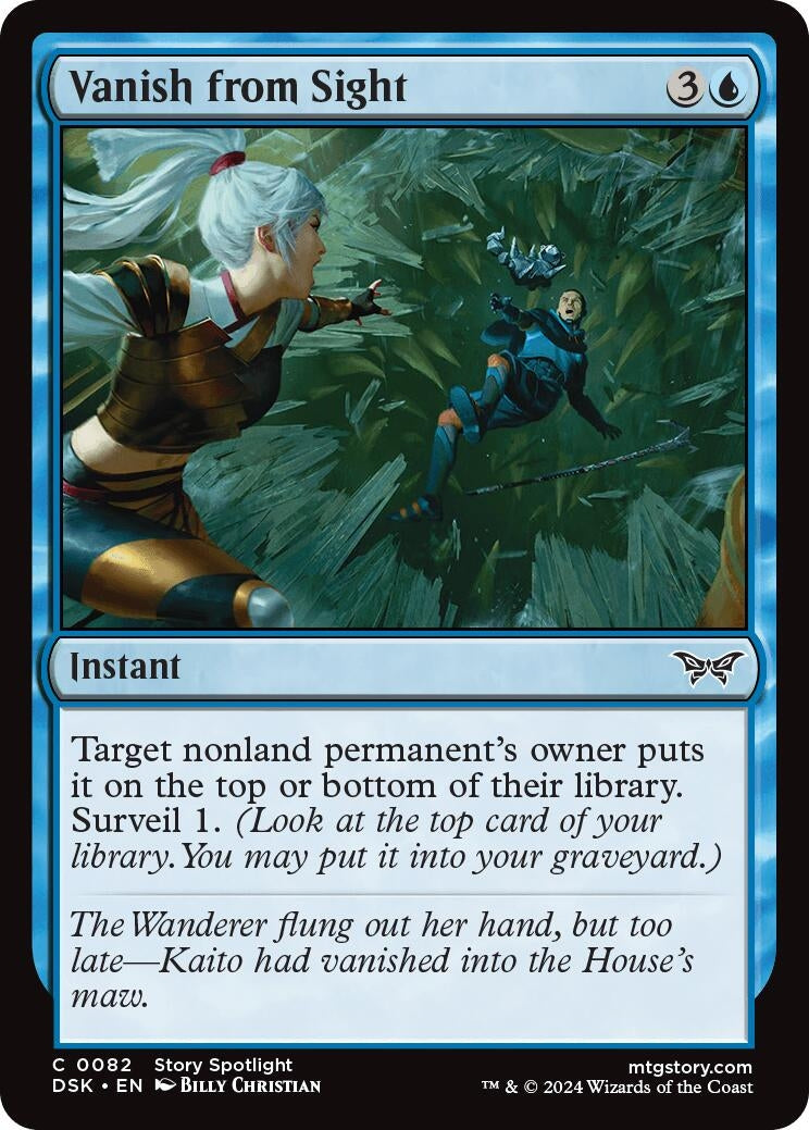 Image for Vanish from Sight (82) [Duskmourn: House of Horror] - Magic: The Gathering