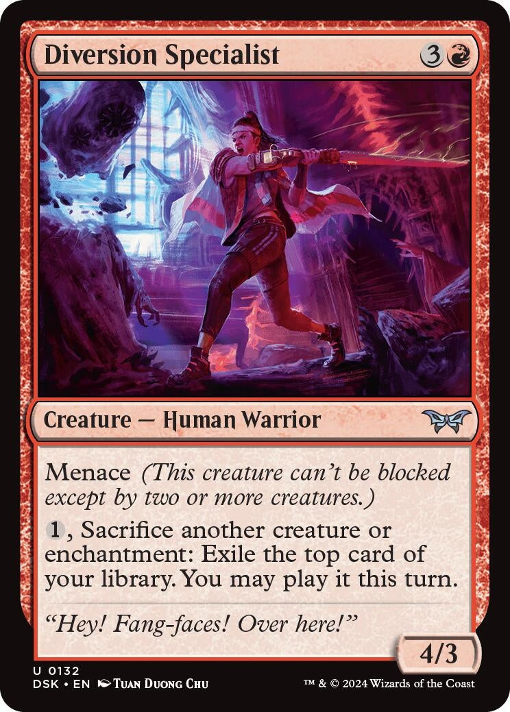 Image for Diversion Specialist (132) [Duskmourn: House of Horror] - Magic: The Gathering