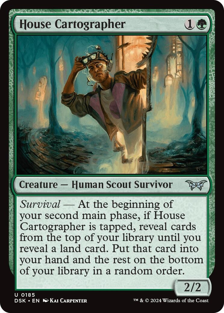 Image for House Cartographer (185) [Duskmourn: House of Horror] - Magic: The Gathering