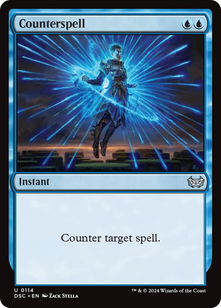 Image for Counterspell (114) [Duskmourn: House of Horror] - Magic: The Gathering