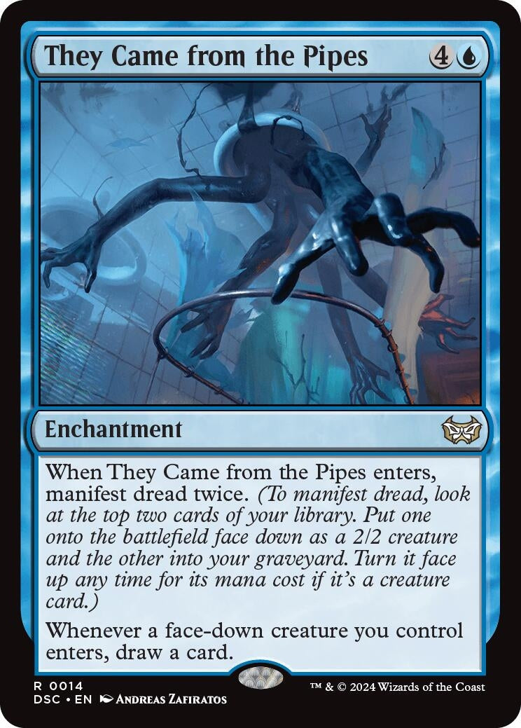 Image for They Came from the Pipes (14) [Duskmourn: House of Horror] - Magic: The Gathering