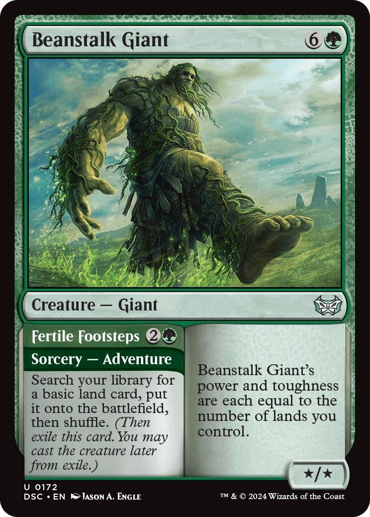 Image for Beanstalk Giant (172) [Duskmourn: House of Horror] - Magic: The Gathering