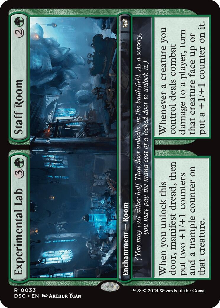 Image for Experimental Lab // Staff Room (33) [Duskmourn: House of Horror] - Magic: The Gathering