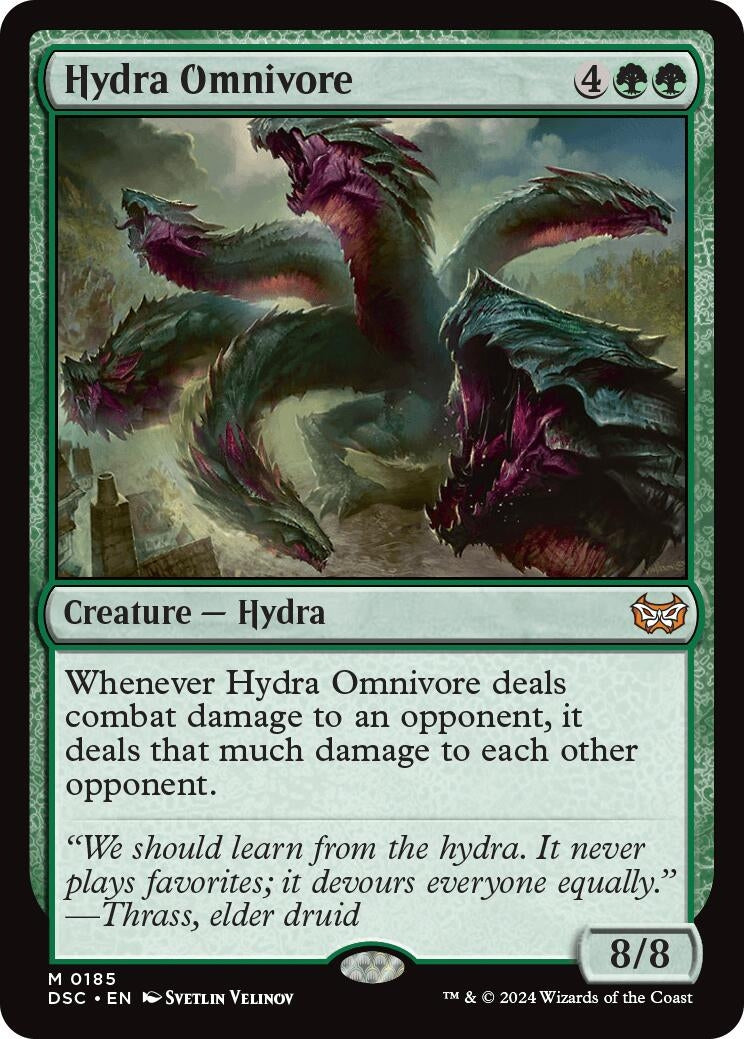 Image for Hydra Omnivore (185) [Duskmourn: House of Horror] - Magic: The Gathering