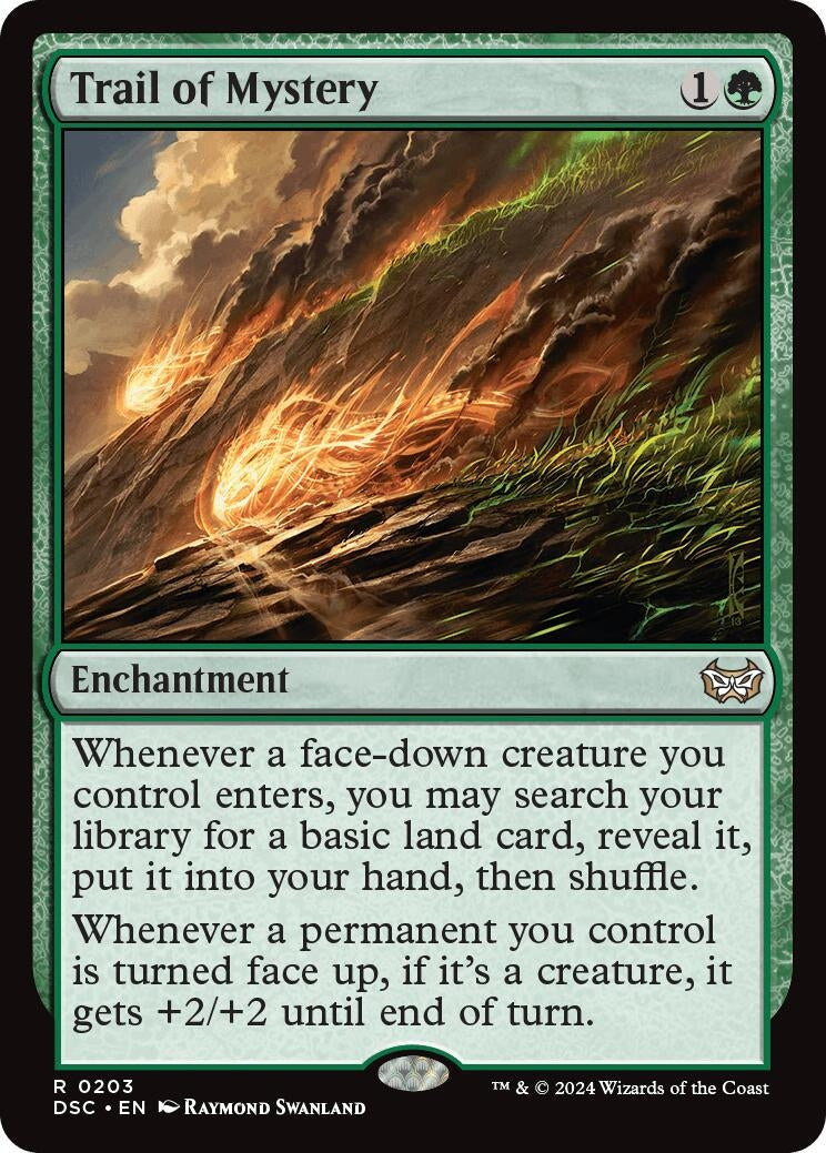 Image for Trail of Mystery (203) [Duskmourn: House of Horror] - Magic: The Gathering