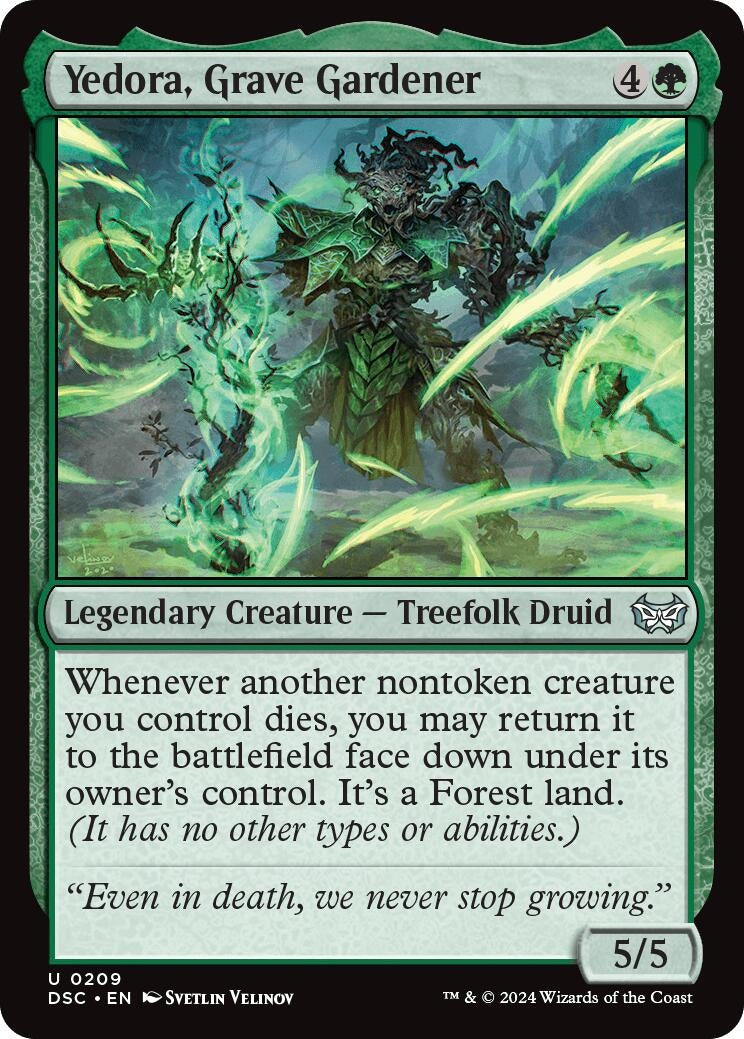 Yedora, Grave Gardener (209) [Commander: Duskmourn: House of Horror]