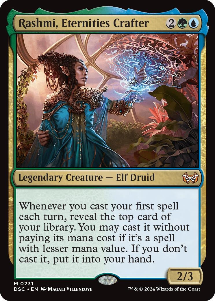 Image for Rashmi, Eternities Crafter (231) [Duskmourn: House of Horror] - Magic: The Gathering