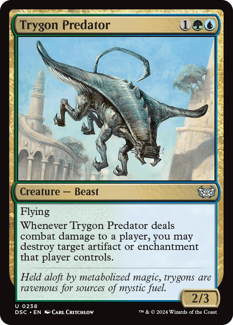 Image for Trygon Predator (238) [Duskmourn: House of Horror] - Magic: The Gathering