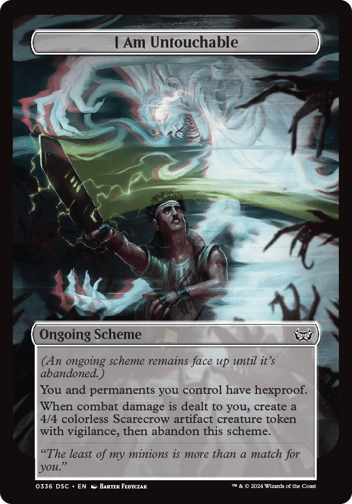 Image for I Am Untouchable (Full Art) (336) [Duskmourn] - Magic: The Gathering
