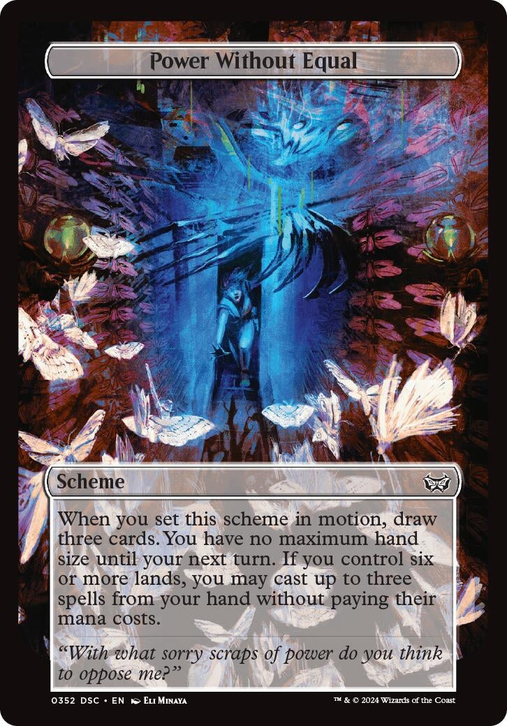 Image for Power Without Equal (Full Art) (352) [Duskmourn] - Magic: The Gathering