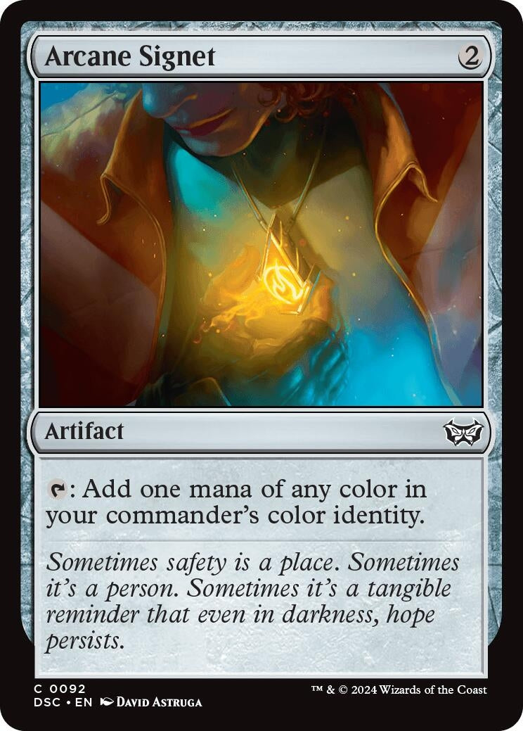 Image for Arcane Signet (92) [Duskmourn: House of Horror] - Magic: The Gathering