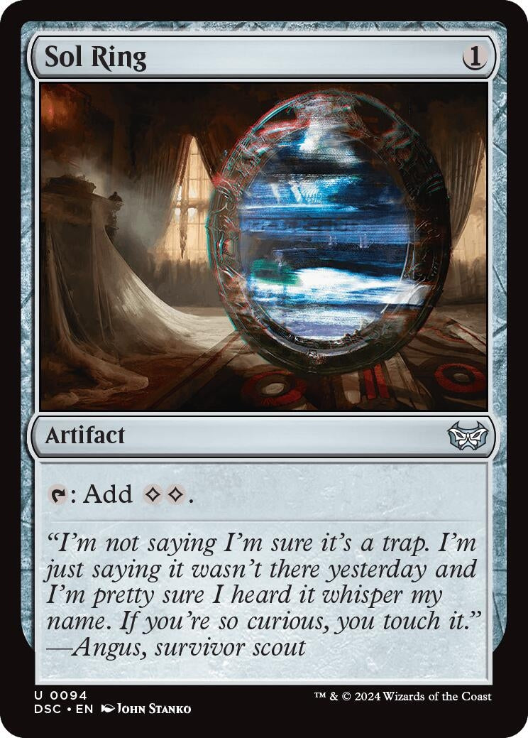 Sol Ring (94) [Commander: Duskmourn: House of Horror]