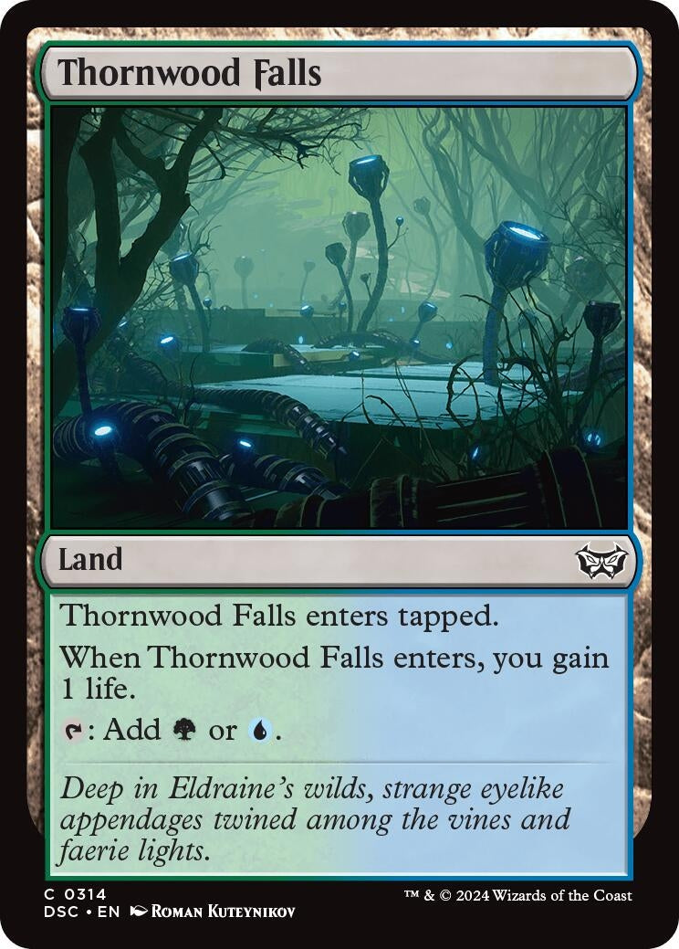 Image for Thornwood Falls (314) [Duskmourn: House of Horror] - Magic: The Gathering