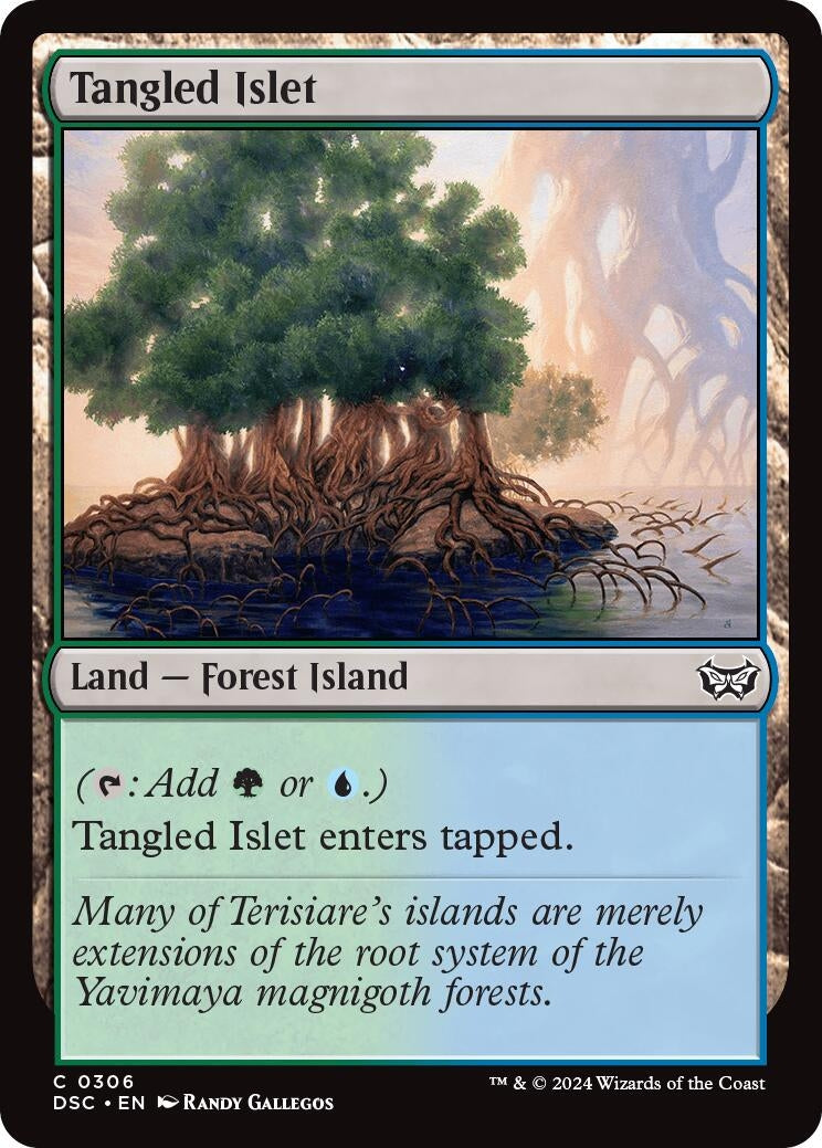 Image for Tangled Islet (306) [Duskmourn: House of Horror] - Magic: The Gathering