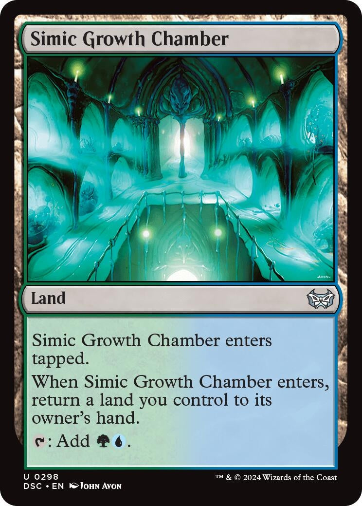 Image for Simic Growth Chamber (298) [Duskmourn: House of Horror] - Magic: The Gathering