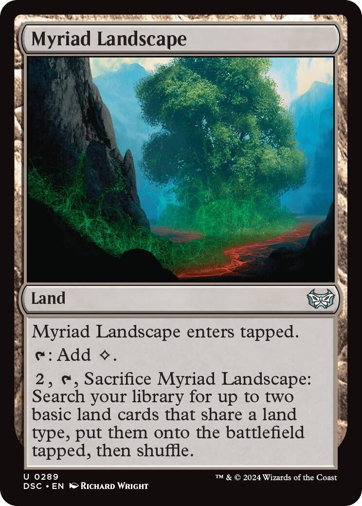 Image for Myriad Landscape (289) [Duskmourn: House of Horror] - Magic: The Gathering