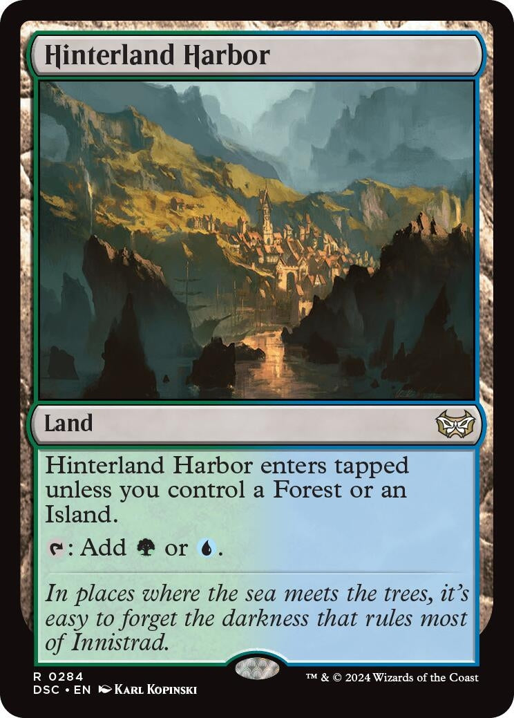 Image for Hinterland Harbor (284) [Duskmourn: House of Horror] - Magic: The Gathering