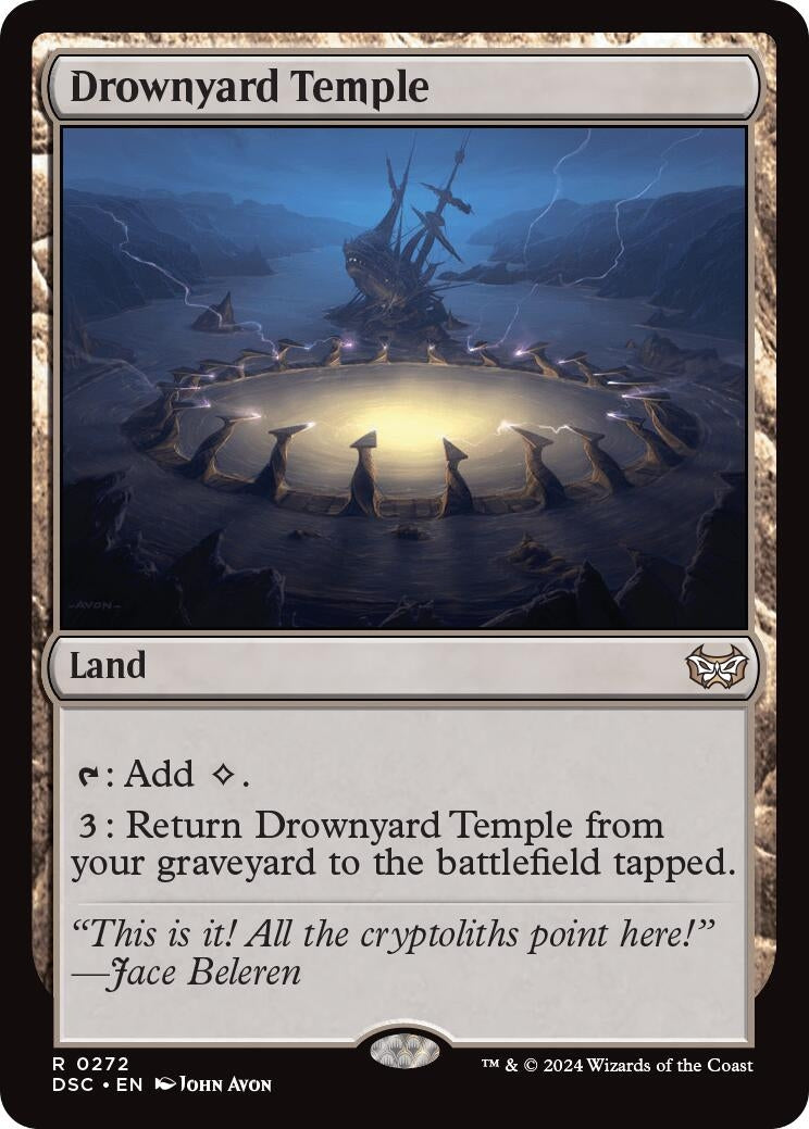 Image for Drownyard Temple (272) [Duskmourn: House of Horror] - Magic: The Gathering