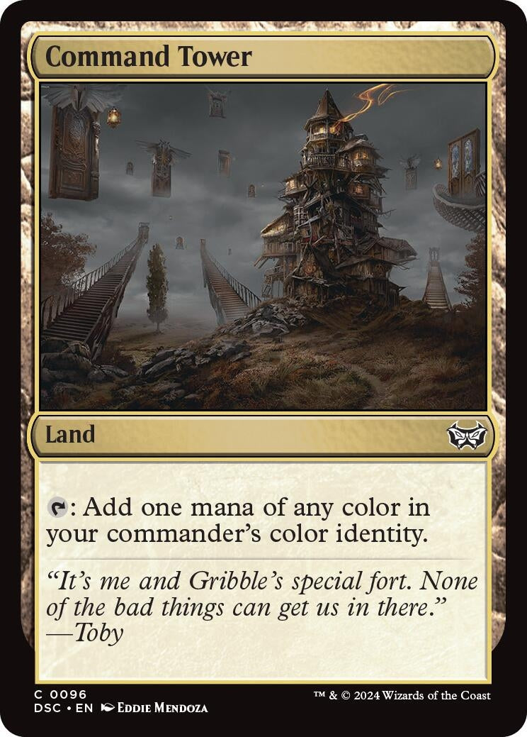 Image for Command Tower (96) [Duskmourn: House of Horror] - Magic: The Gathering