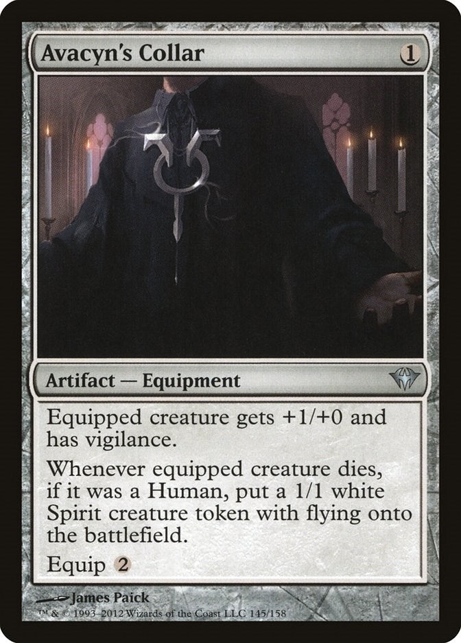 Image for Avacyn's Collar (145) [Dark Ascension] - Magic: The Gathering