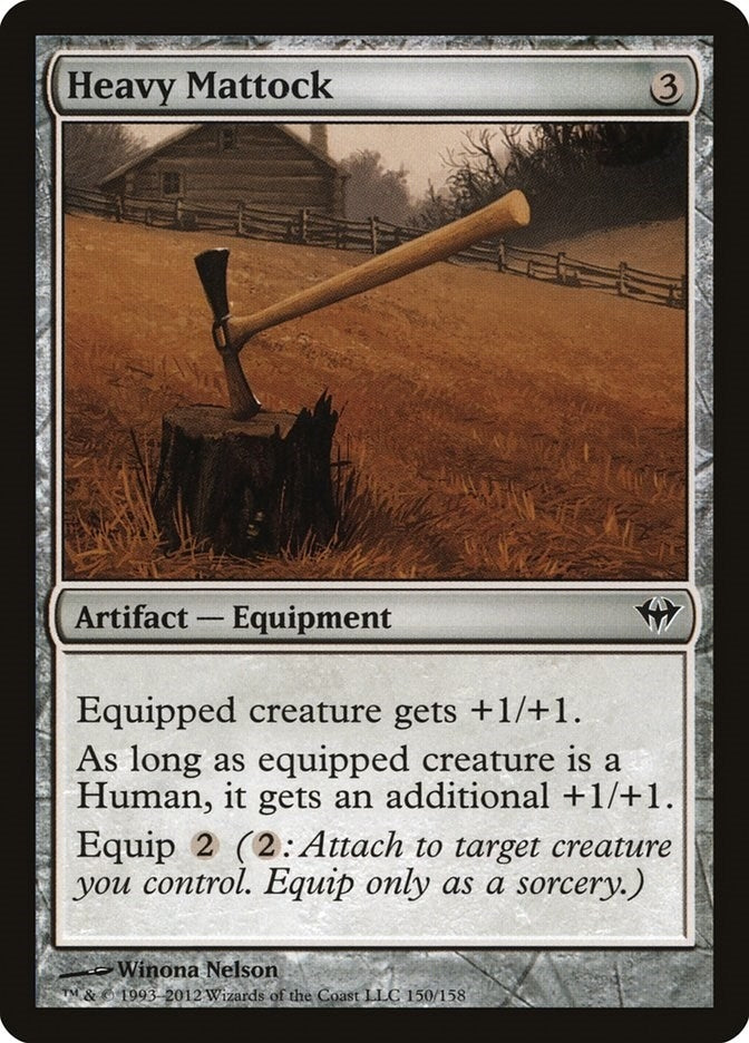 Image for Heavy Mattock (150) [Dark Ascension] - Magic: The Gathering