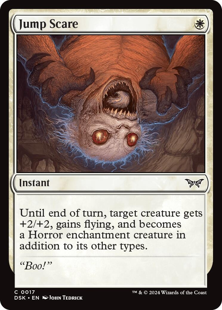 Image for Jump Scare (17) [Duskmourn: House of Horror] - Magic: The Gathering