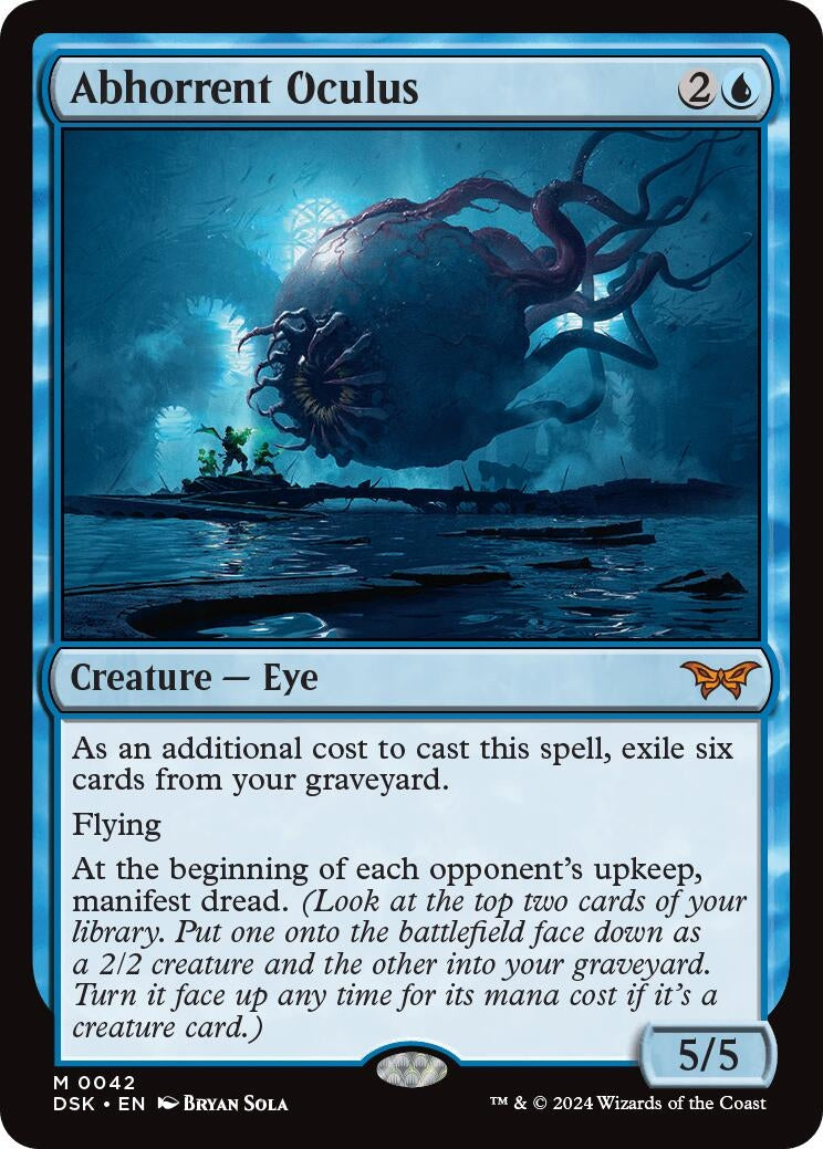 Image for Abhorrent Oculus (42) [Duskmourn: House of Horror] - Magic: The Gathering